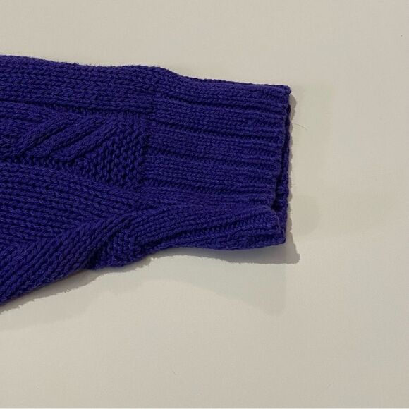 Vintage Colours By Alexander Julian Abstract Chunky Knit Sweater Men's Size XL - Picture 7 of 13